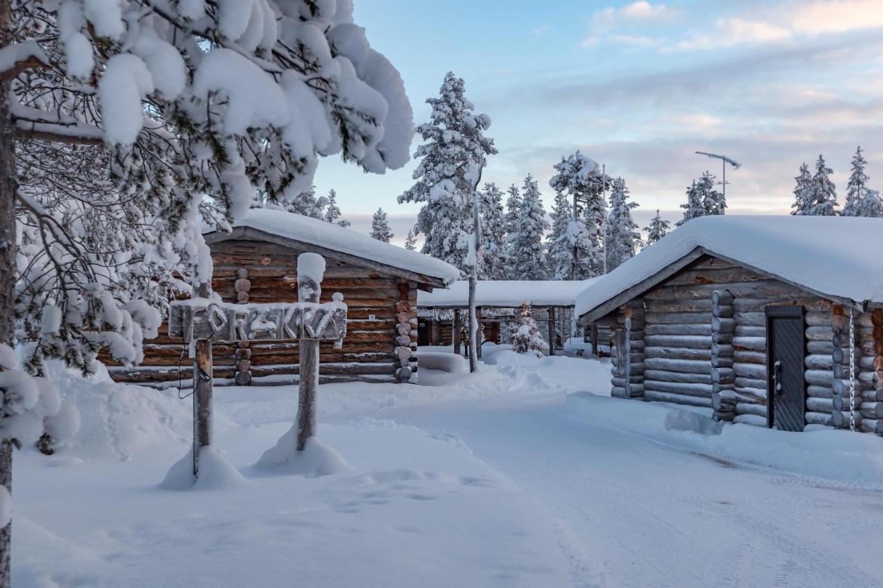 Kuukkeli Log Houses Porakka Inn Saariselkä Exterior foto