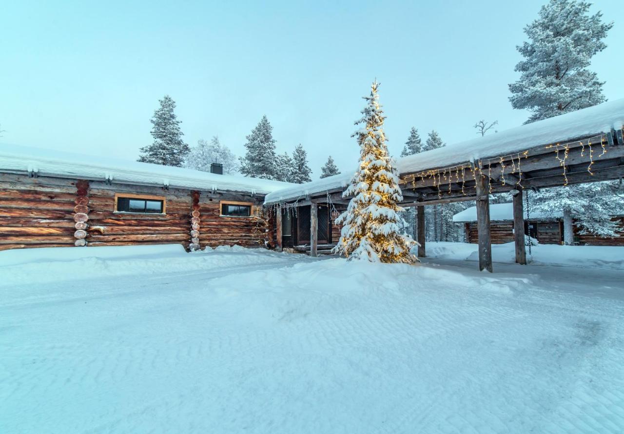 Kuukkeli Log Houses Porakka Inn Saariselkä Exterior foto