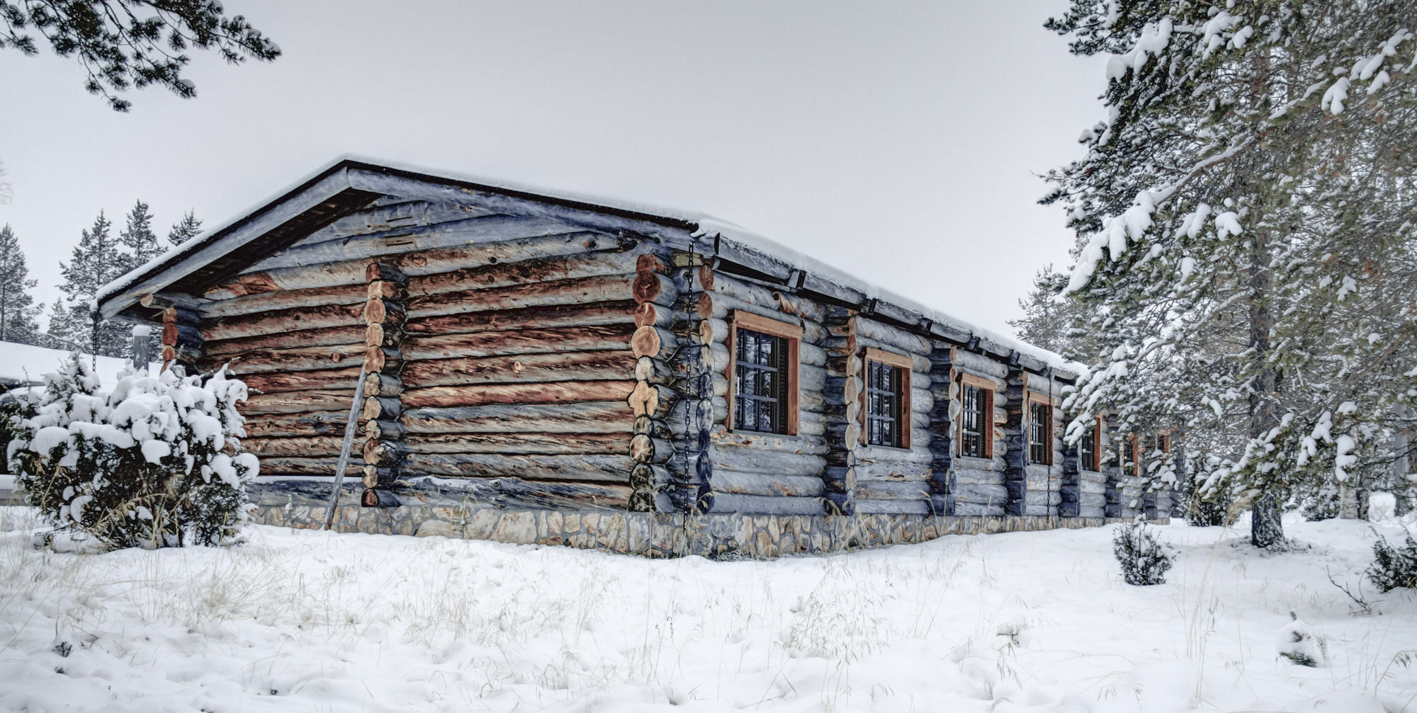 Kuukkeli Log Houses Porakka Inn Saariselkä Exterior foto