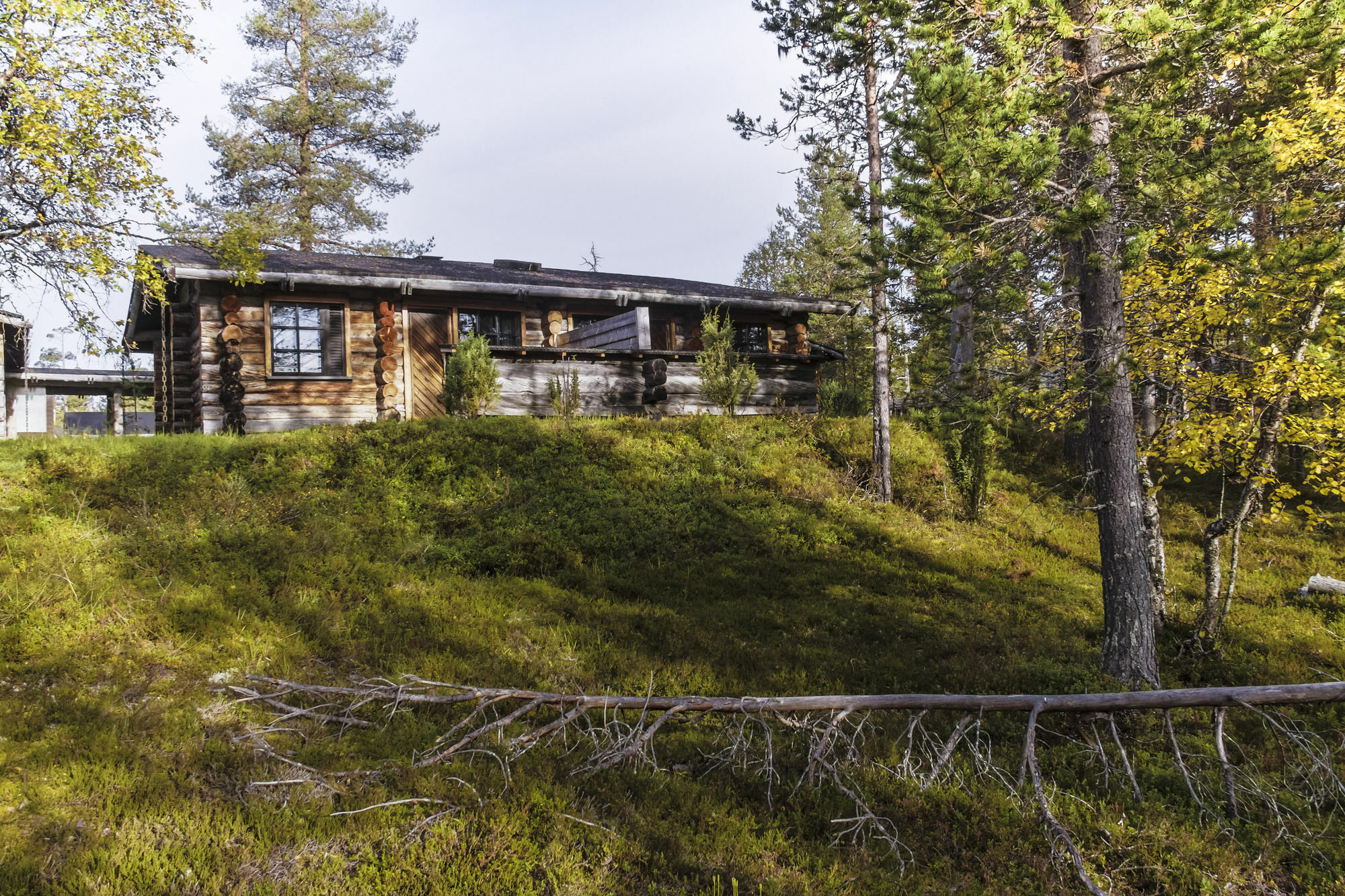 Kuukkeli Log Houses Porakka Inn Saariselkä Exterior foto